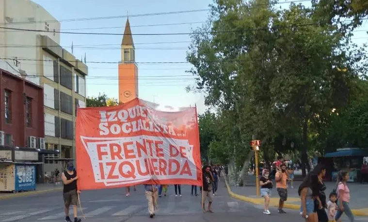 Marcha izquierda san juan