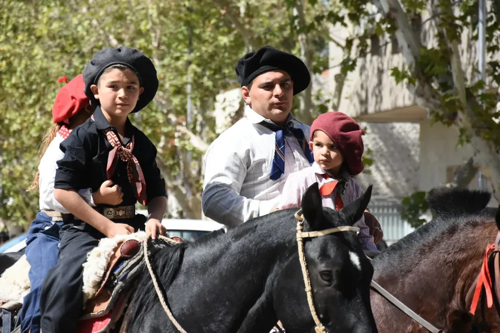 Cabalgata de la fe a la difunta correa