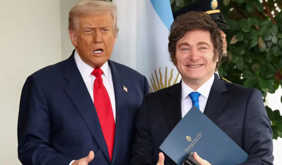 Donald Trump y Javier Milei