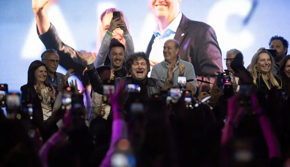 Javier Milei victoria