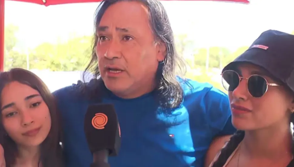 Sergio Galleguillo y sus hijas