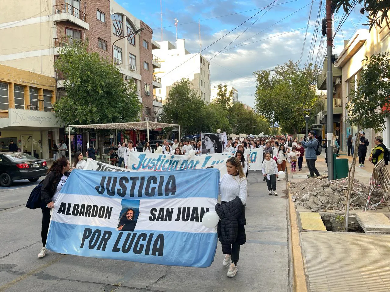 Marcha por Lucía Rubiño