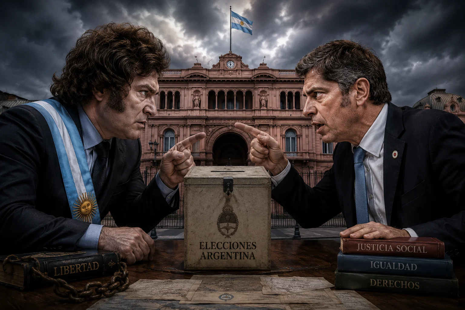 Una encuesta midió a Milei, contra Kicillof y fue "paliza" del libertario