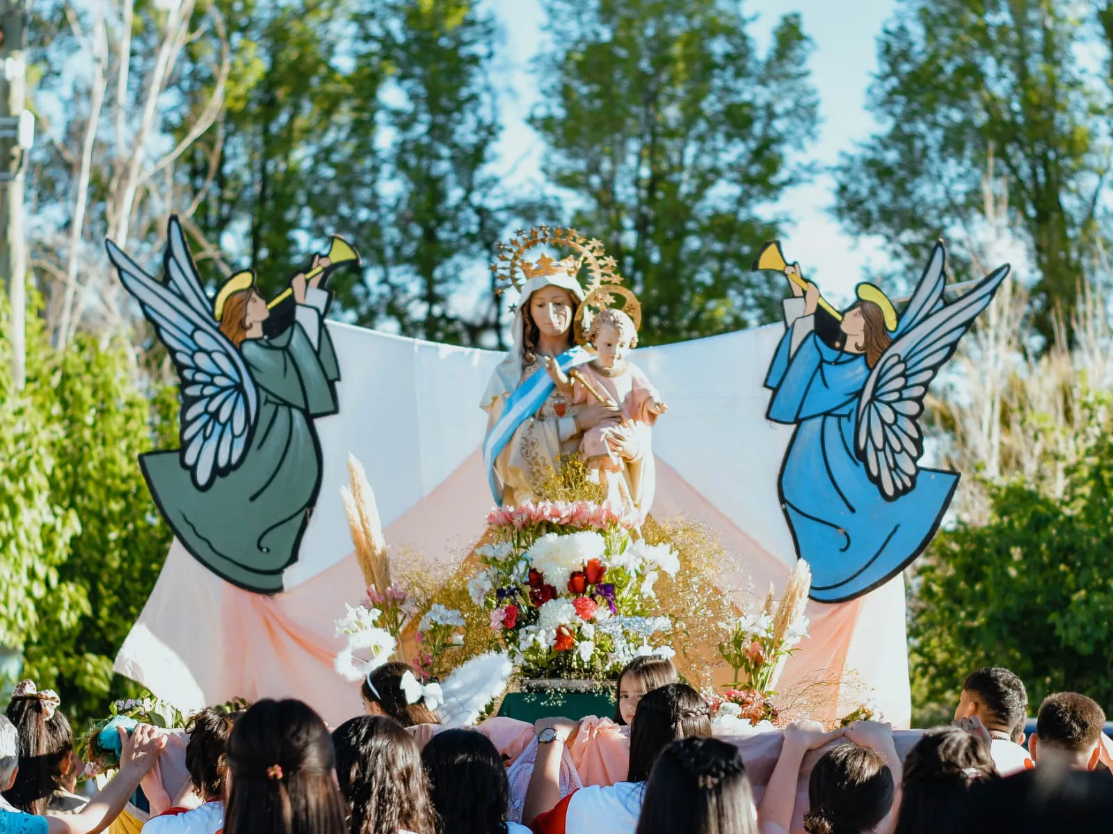 Emotiva celebración en San Juan para rendirle honor a la Virgen de las ...