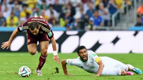 La selección de Argelia hizo historia al clasificar por primera vez a octavos de final.