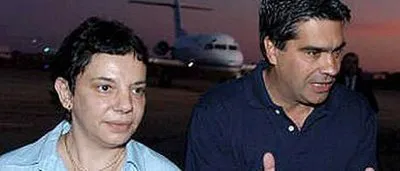 Sandra Mendoza y Jorge Capitanich