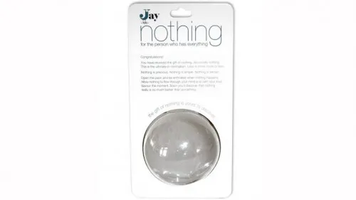 El regalo "nada", el más absurdo.