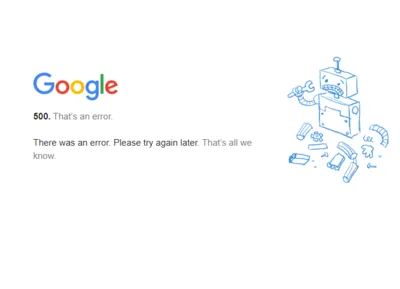 google-down