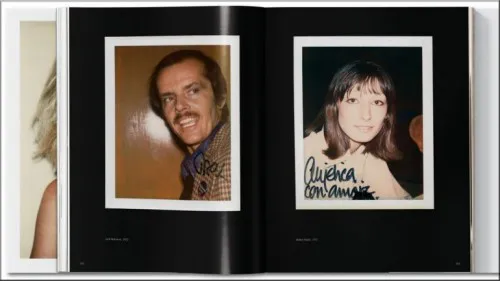 Jack Nicholson y Anjelica Huston, ante la lente de Warhol.