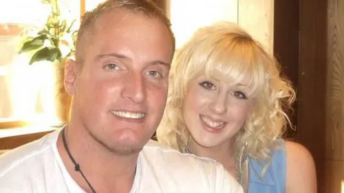 Dean y su mujer antes del diagnóstico de cáncer. La joven contó que siempre supo que su marido había consumido anabólicos, pero que ya los había dejado.