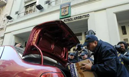 Allanamiento en la AFA