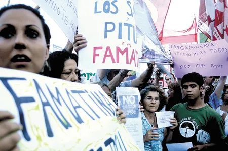 protesta-Famatina