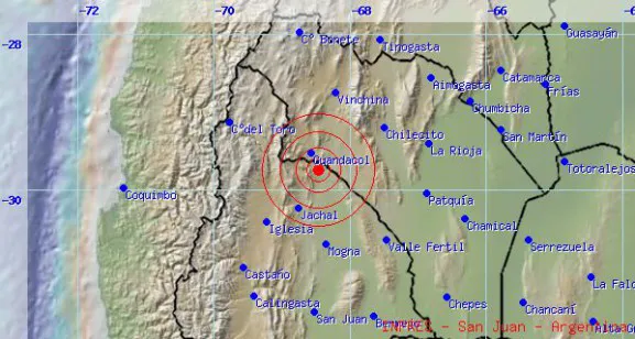 Primer sismo