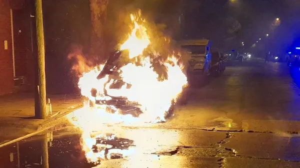 incendio auto
