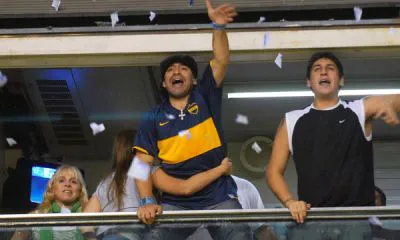 Maradona palco