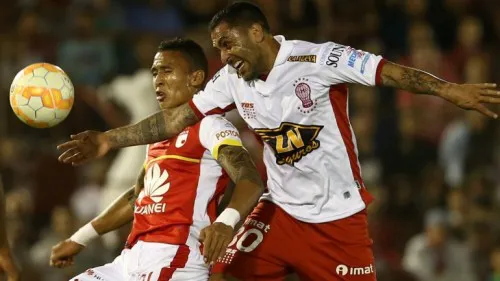 Montenegro no estuvo preciso y Huracán lo padeció