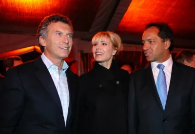 Macri - Karina y Scioli