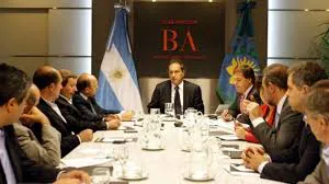 scioli y mesa de enlace