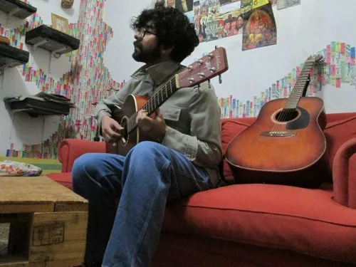 Fabricio Pérez, cantante y compositor sanjuanino.