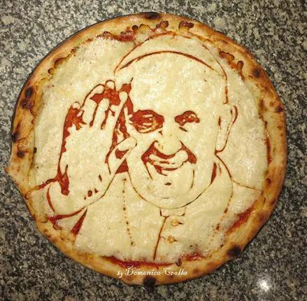 Una pizza del Papa