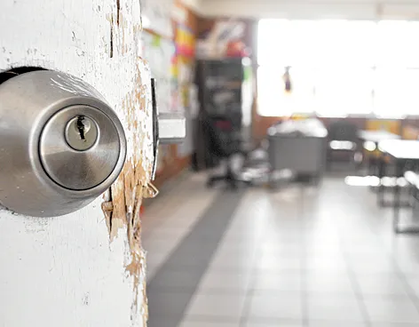 Puerta rota