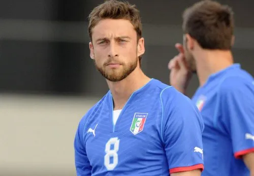 Siempre lindos. El tano Marchisio.