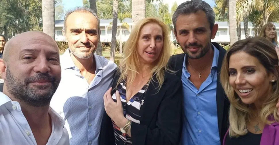 Diego Spagnuolo, Eduardo Lule Menem, Karina Milei, Martín Menem y Romina Diez