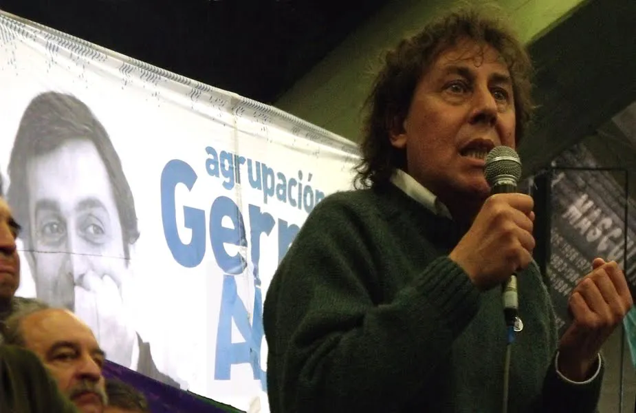 Pablo Micheli, secretario general de la CTA.