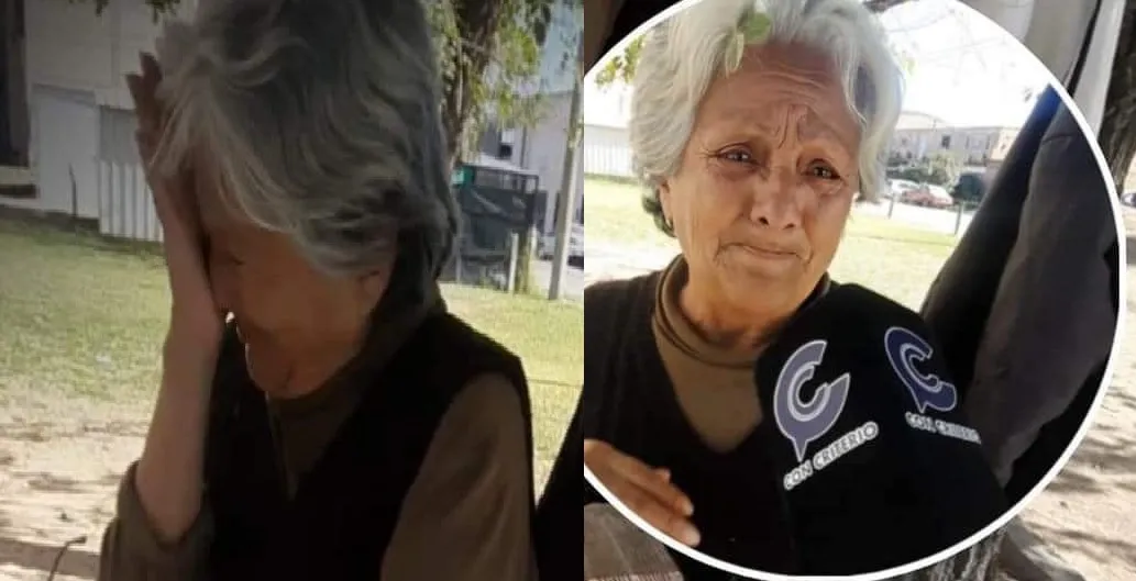 abuela llorando casa la rioja