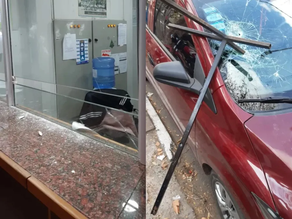 destrozos hospital mujer