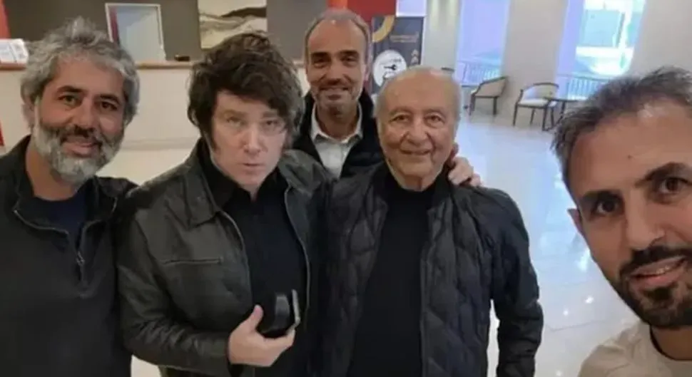 Martín Menem y Javier Milei