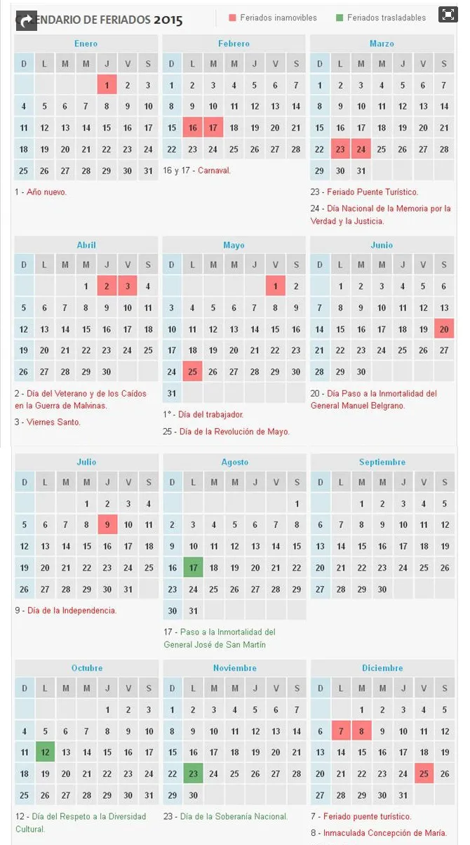 calendario