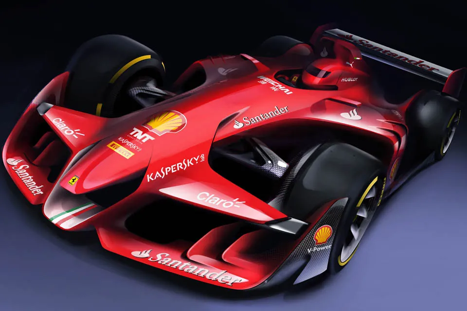 F1 Ferrari Concept Car