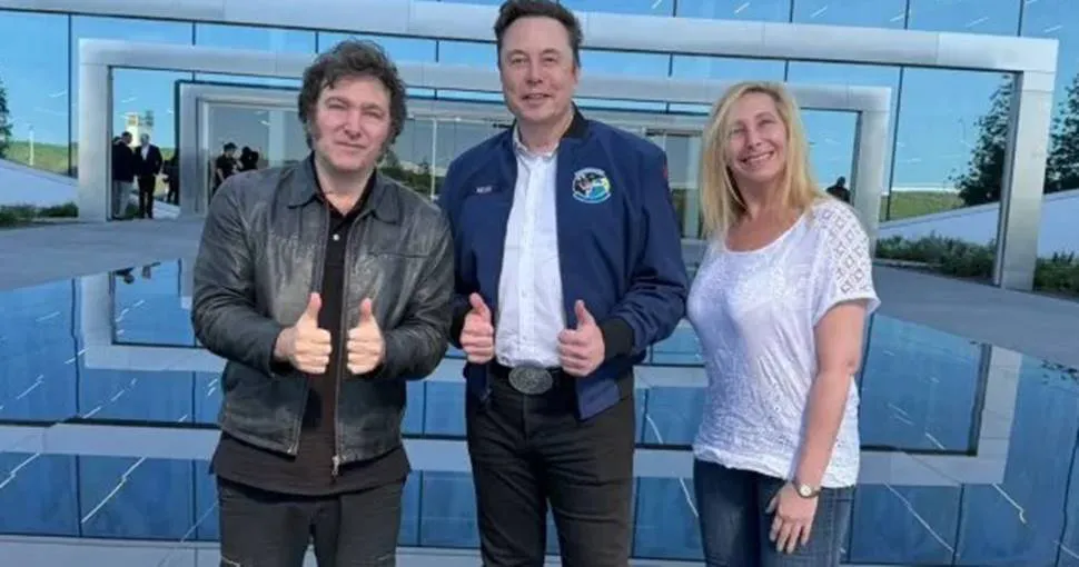 Javier Milei y Elon Musk