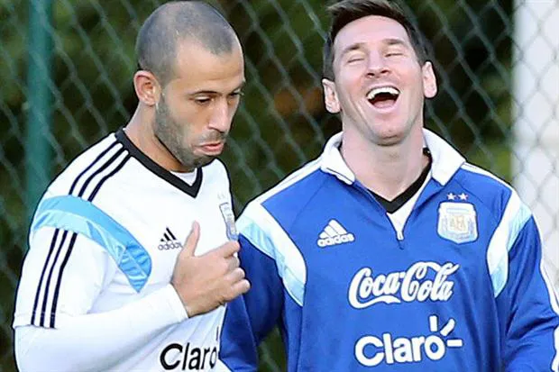 Messi y Mascherano
