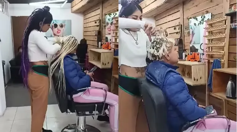 trenzas pelada