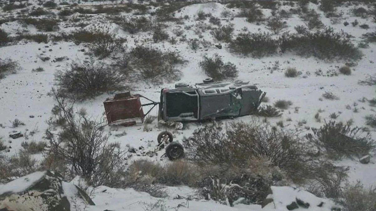 Camioneta Ullum nieve