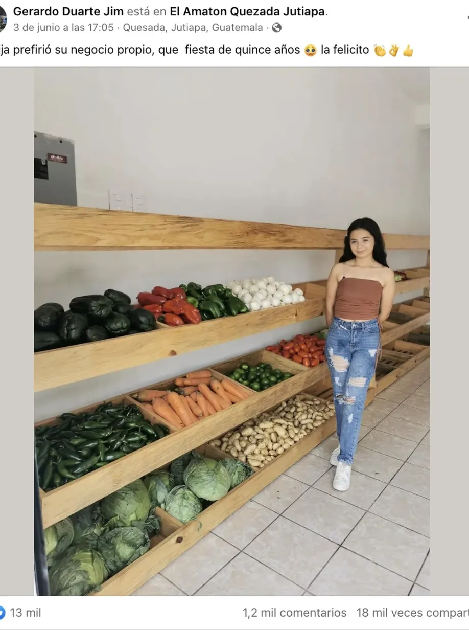 VERDULERÍA 15 AÑOS