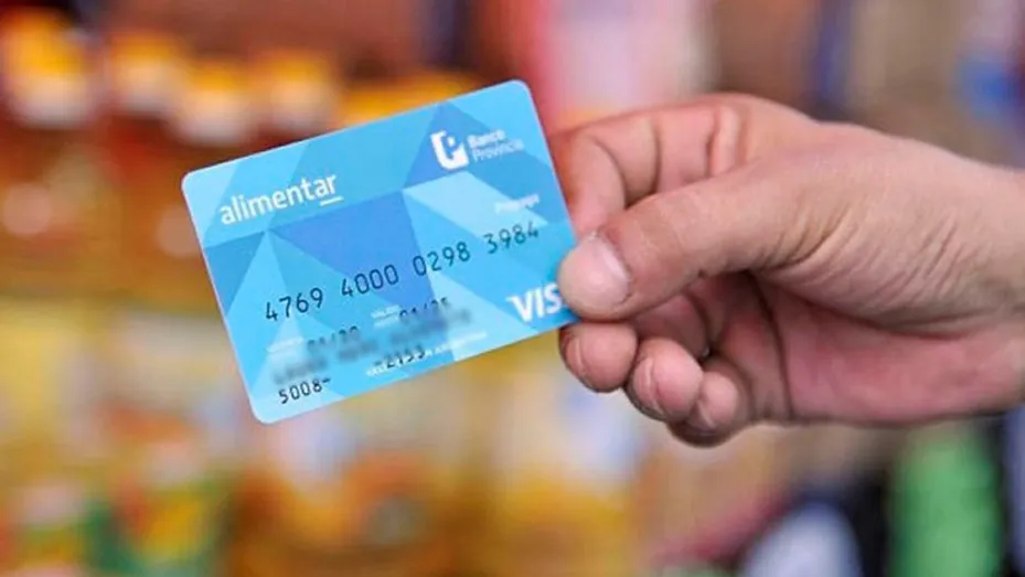 Tarjeta alimentar