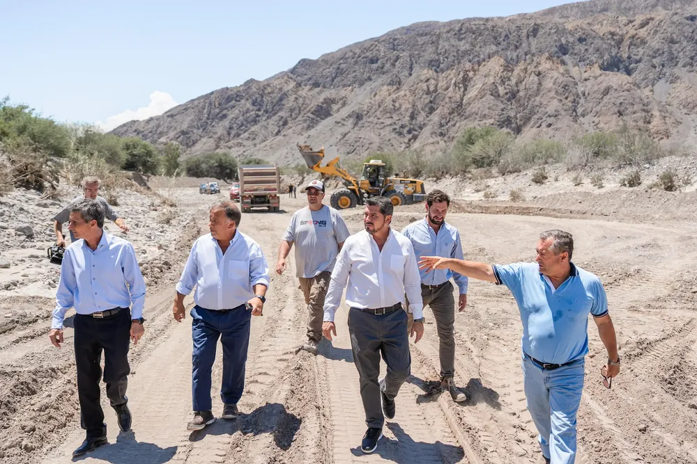 Orrego en Ullum y Zonda, tras el temporal