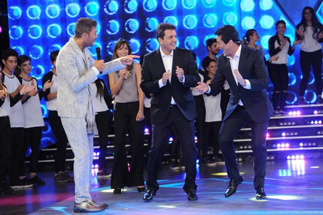 Massa en Tinelli
