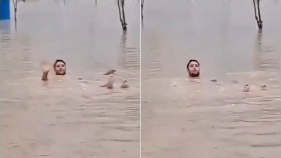 Barrio Las Pampas agua nadando