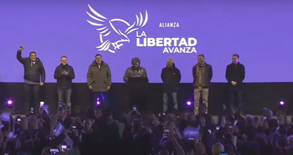 Javier Milei cierre de campaña