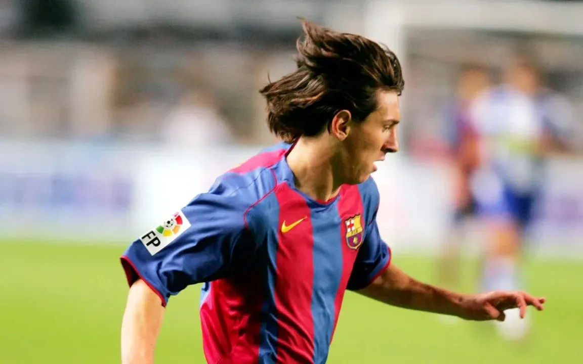 Debut de Lionel Messi