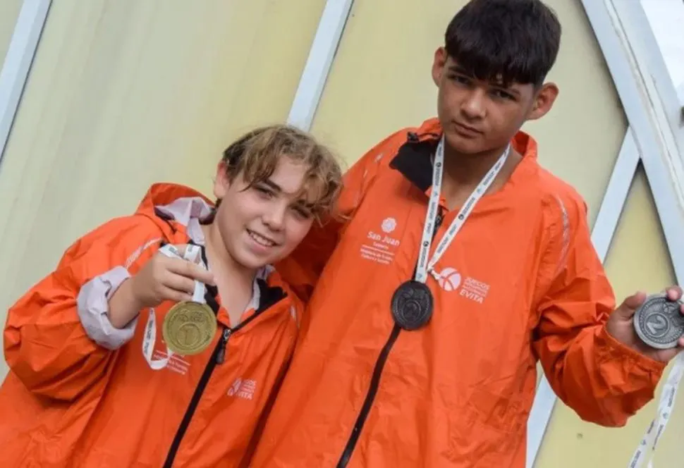 Juegos Evita medallas