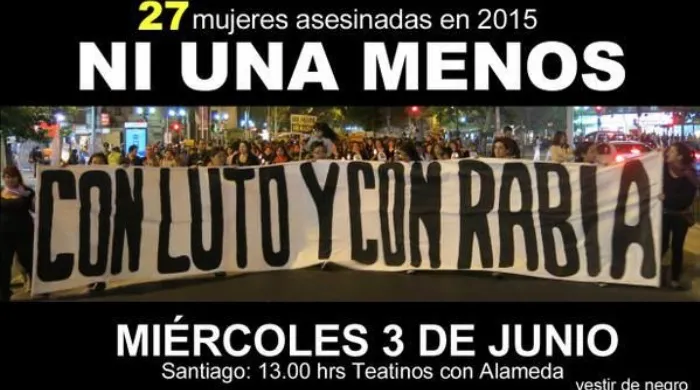 Ni una menos chile