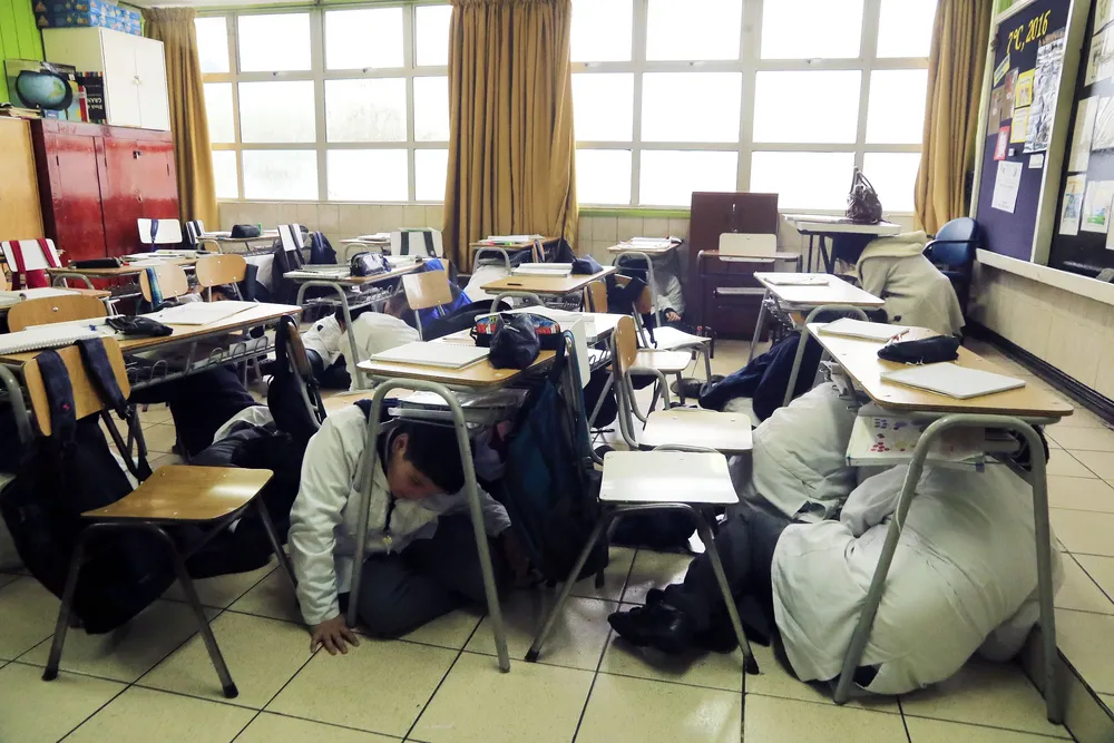 simulacro terremoto sismo