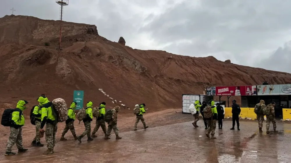 operativo rescate dique de ullum