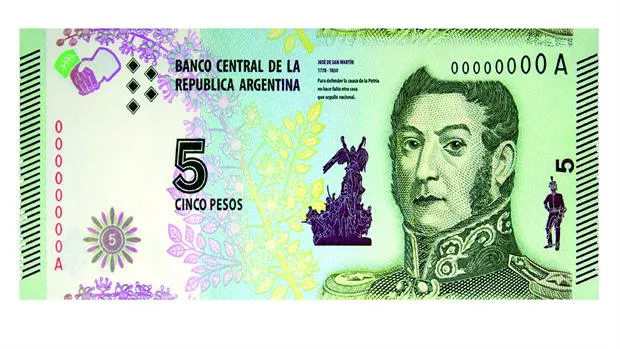 nuevo billete de $5