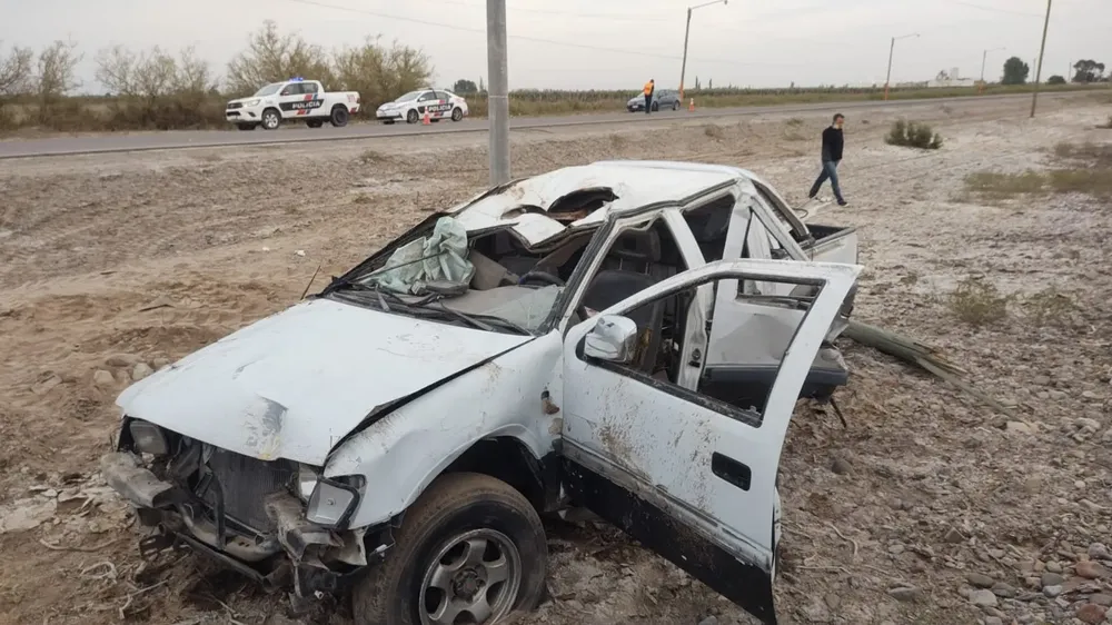 Accidente vuelco